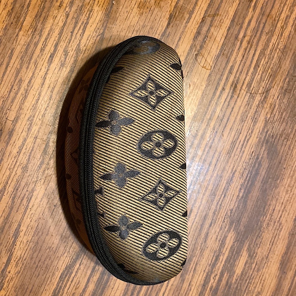 REAL Louis Vuitton eyeglass case (shades broken (not included))